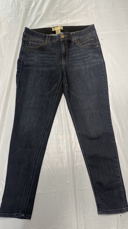 Democracy Denim - Democracy Women’s Bootcut Jeans Blue Medium Wash Cotton Denim 5-Pocket Size 12